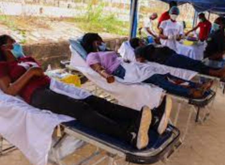 Blood donation drive at RRH